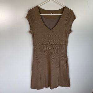 Horny Toad V-Neck Cap Sleeve Cotton blend Dress Sz‎ M